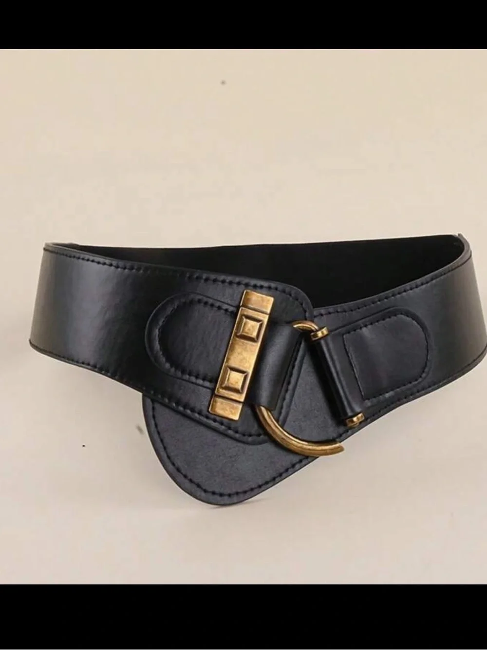 🖤 PLUS Faux Leather Stretch Belt 🖤